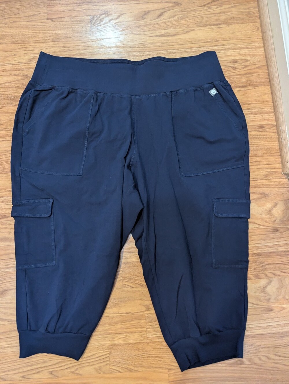 Lane Bryant Livi Navy Cropped Joggers